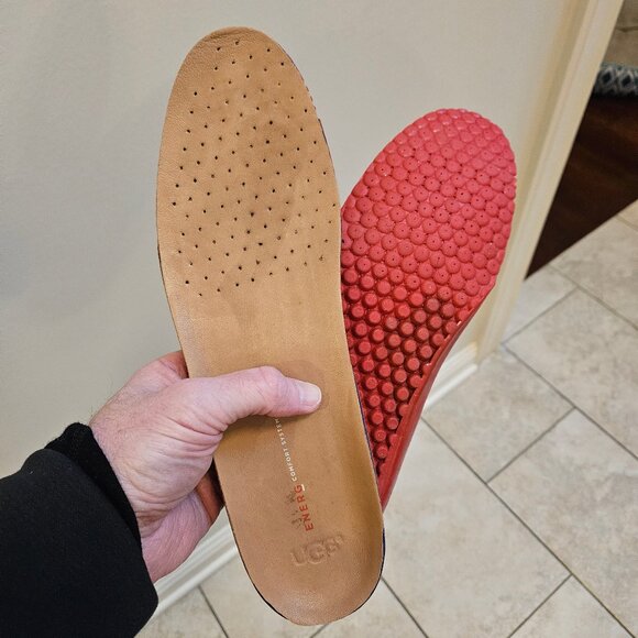 UGG White and Tan Men's Sneakers - Picture 15 of 16